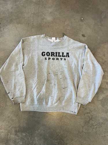 Vintage Thrashed “Gorilla Sports” Crewneck Sweater