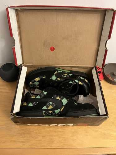 Vintage Duffs Green Argyle Shoe