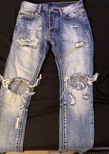MNML MNML Skinny Ripped Jeans