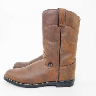 Justin Boots Justin Crazy Cow Basic Roper Cowboy … - image 1