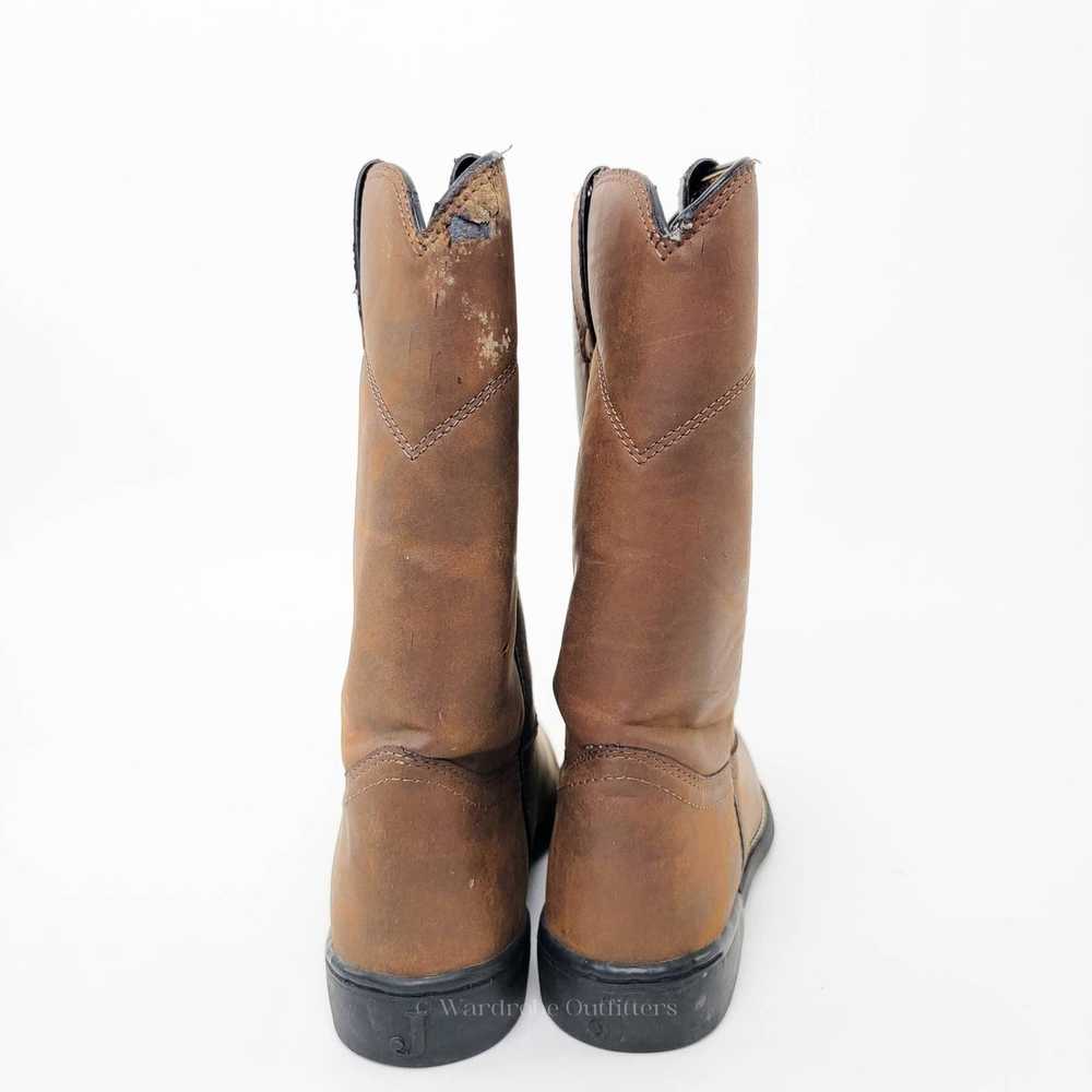 Justin Boots Justin Crazy Cow Basic Roper Cowboy … - image 3