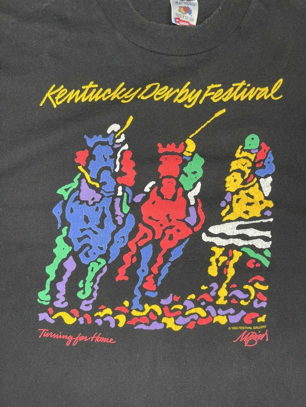 Vintage 1993 Kentucky Derby t-shirt - image 8