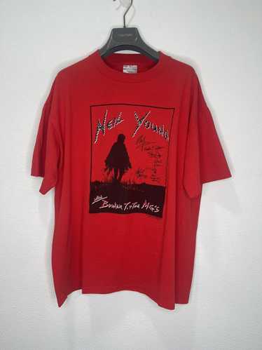 Band Tees × Vintage Vintage Neil Young tour tee