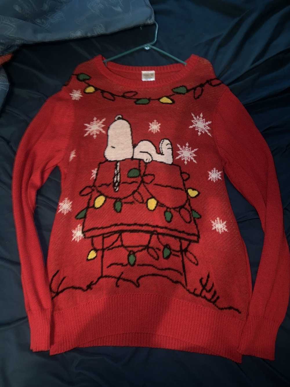 Edmonton Oil Kings Snoopy Cute Heart American Sports Team Ugly Christmas  Sweater AOP Gift Holidays - Banantees