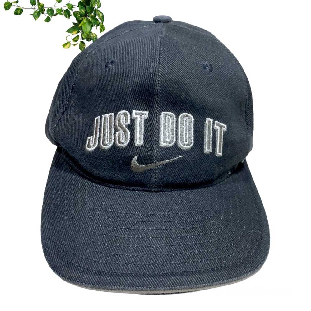 Nike × Vintage Vtg 90s Nike Just Do It SnapBack H… - image 1