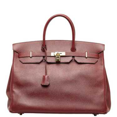 Hermès HERMES BIRKIN 35 Red Leather ref.683832 - Joli Closet