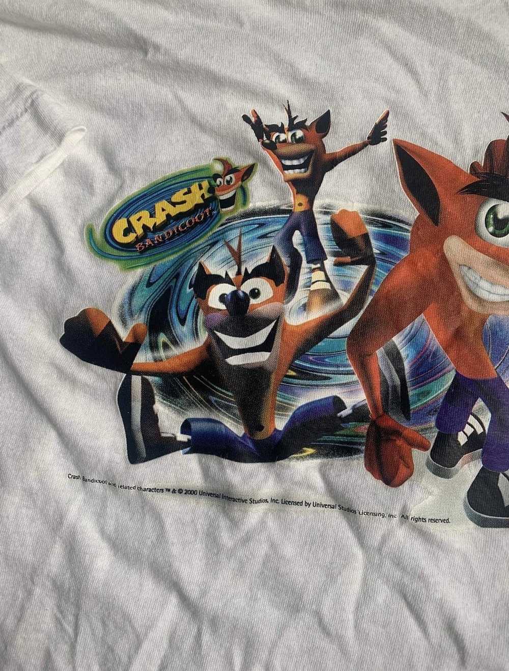 Vintage Vintage crash bandicoot 2000 single stitc… - image 2