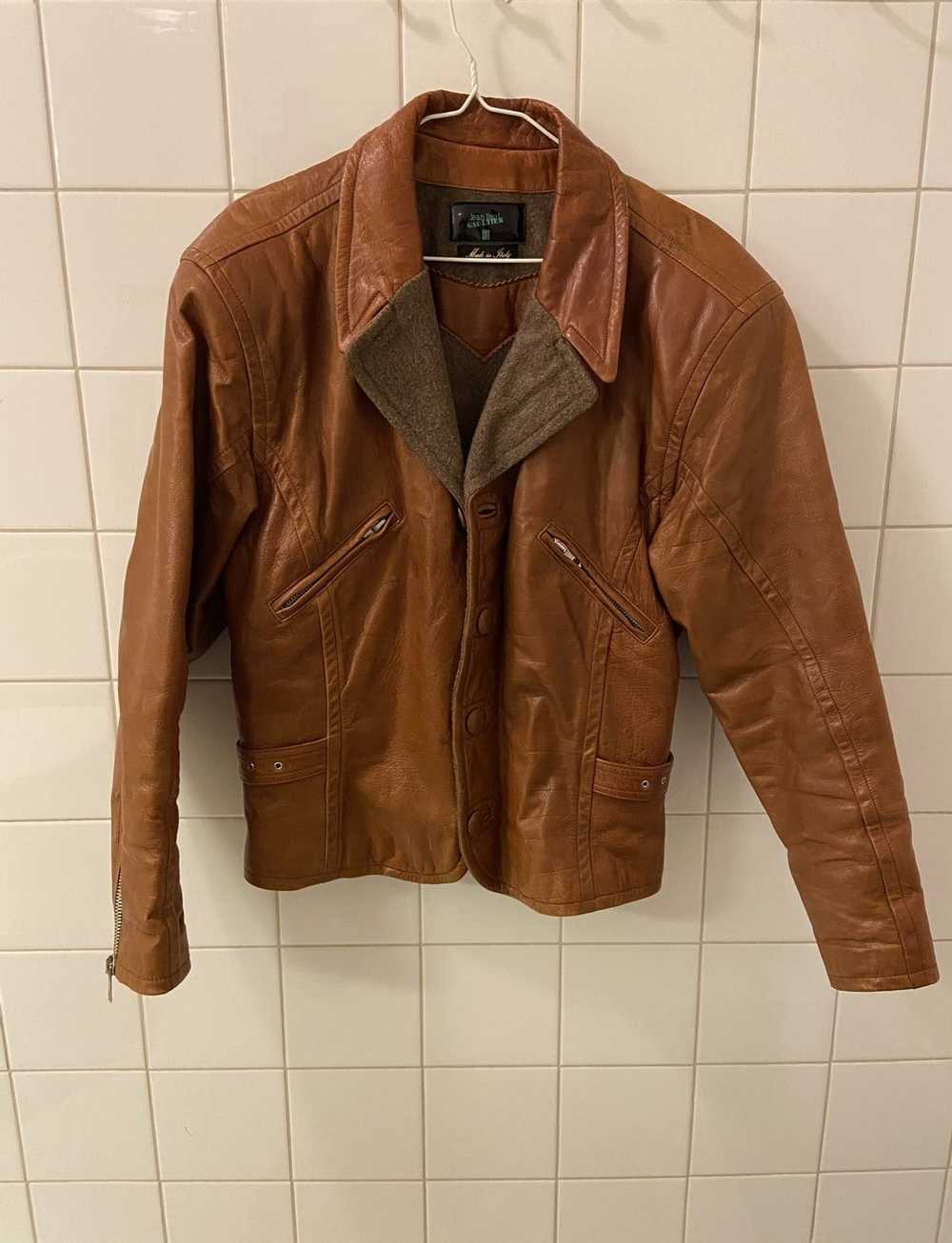 Jean Paul Gaultier × Leather Jacket × Vintage ULT… - image 1