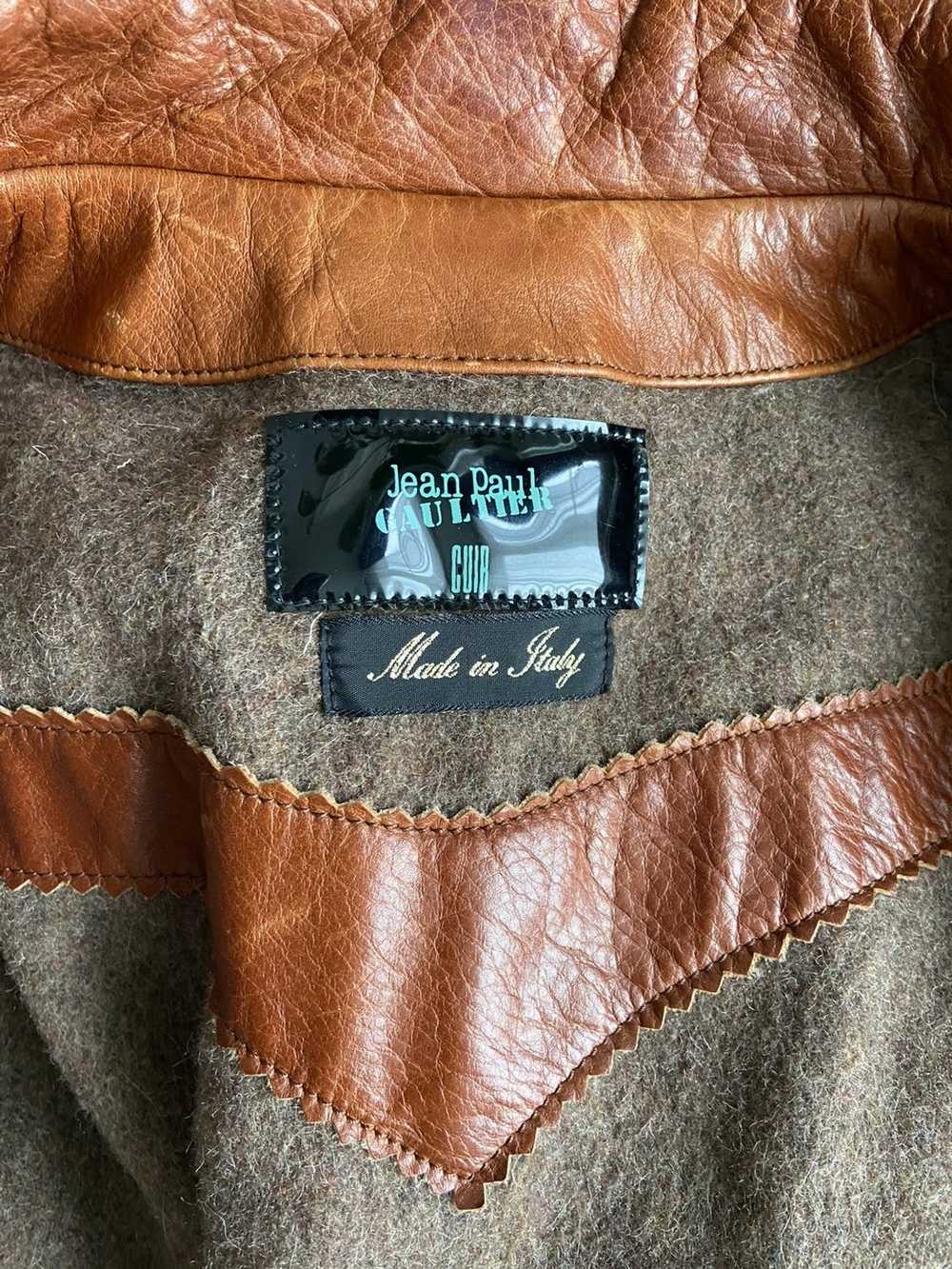 Jean Paul Gaultier × Leather Jacket × Vintage ULT… - image 6
