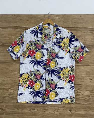 Hawaiian Shirt × Made In Hawaii × Sun Surf Vintag… - image 1