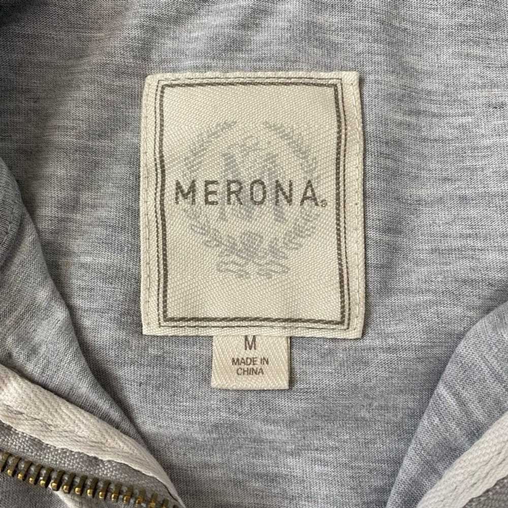 Merona Merona women M full zip lightweight hooded… - image 6