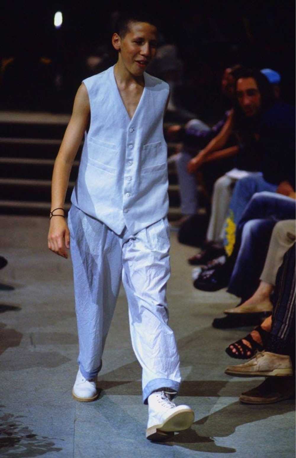 Yohji Yamamoto YohjiYamamoto POURHOMME 96ss Flowe… - image 9