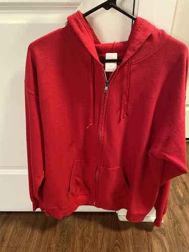 Hanes × Streetwear × Vintage Hanes Red Jacket