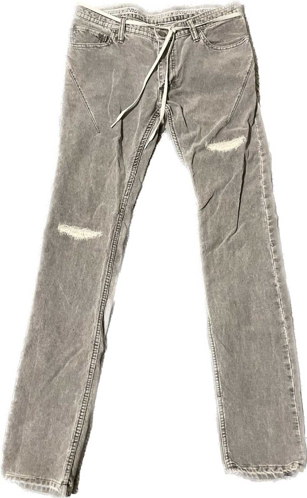 Number (N)ine Number (n)ine grey corduroy jeans - image 1