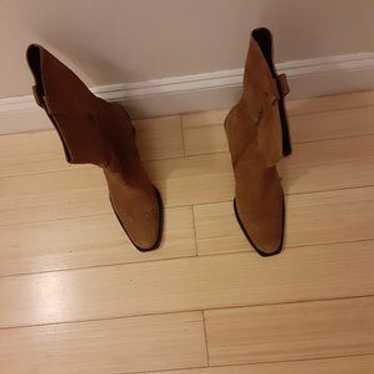 Rust Suede Boot - image 1