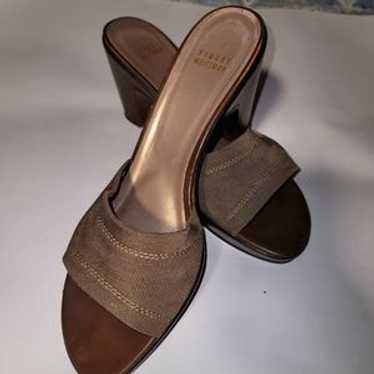 Stuart Weitzman Wedge Slides - image 1