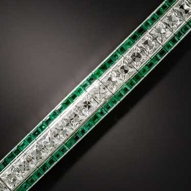 Tiffany & Co. Art Deco French-Cut Diamond and Cali