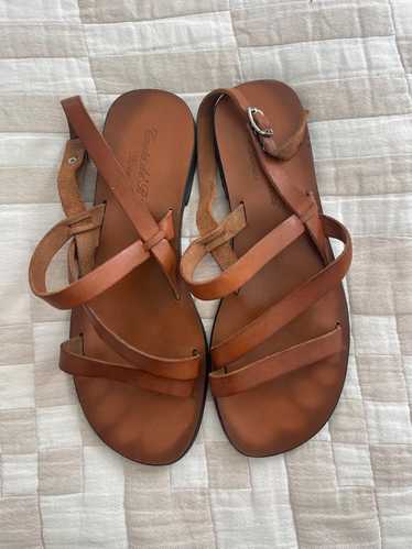 Canto De' Ricci Italian Handmade Leather Sandals (