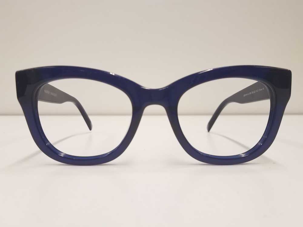 Warby Parker Gemma Blue Oversized Eyeglasses Rx - image 2