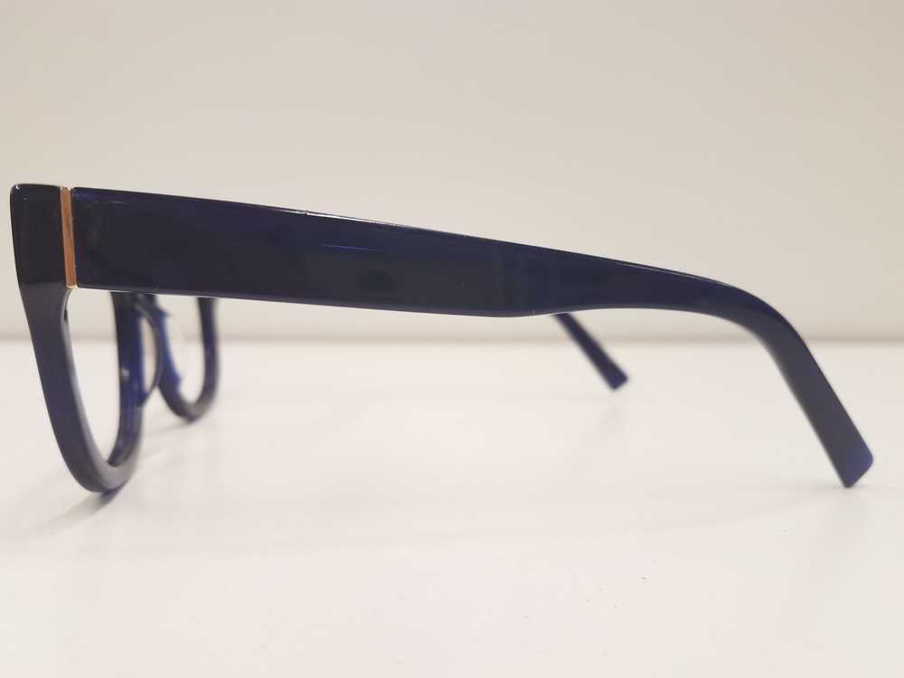 Warby Parker Gemma Blue Oversized Eyeglasses Rx - image 4