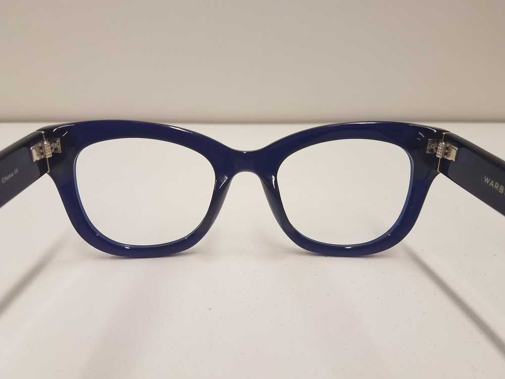 Warby Parker Gemma Blue Oversized Eyeglasses Rx - image 7