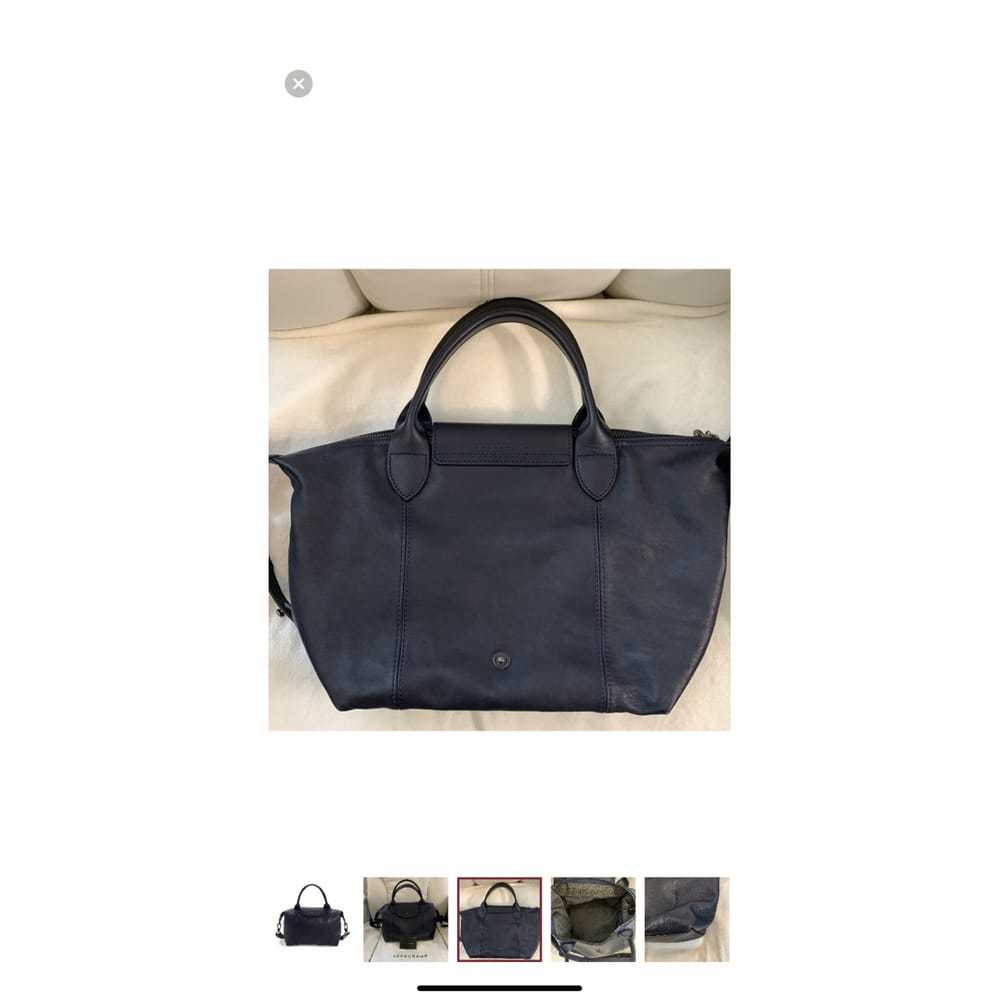 Longchamp Pliage leather handbag - image 2