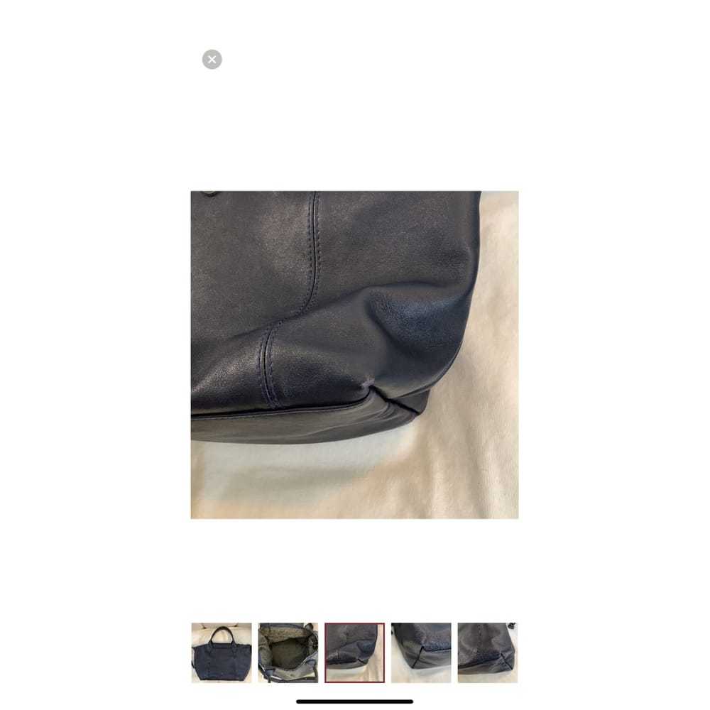 Longchamp Pliage leather handbag - image 4