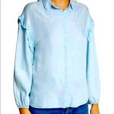 Rails Button Down Chambray Size L - image 1