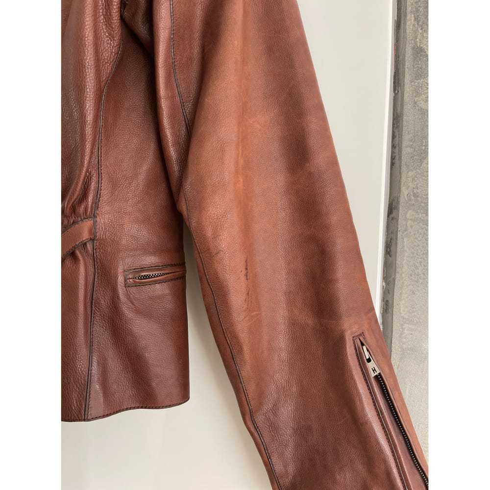 Hermès Leather jacket - image 7