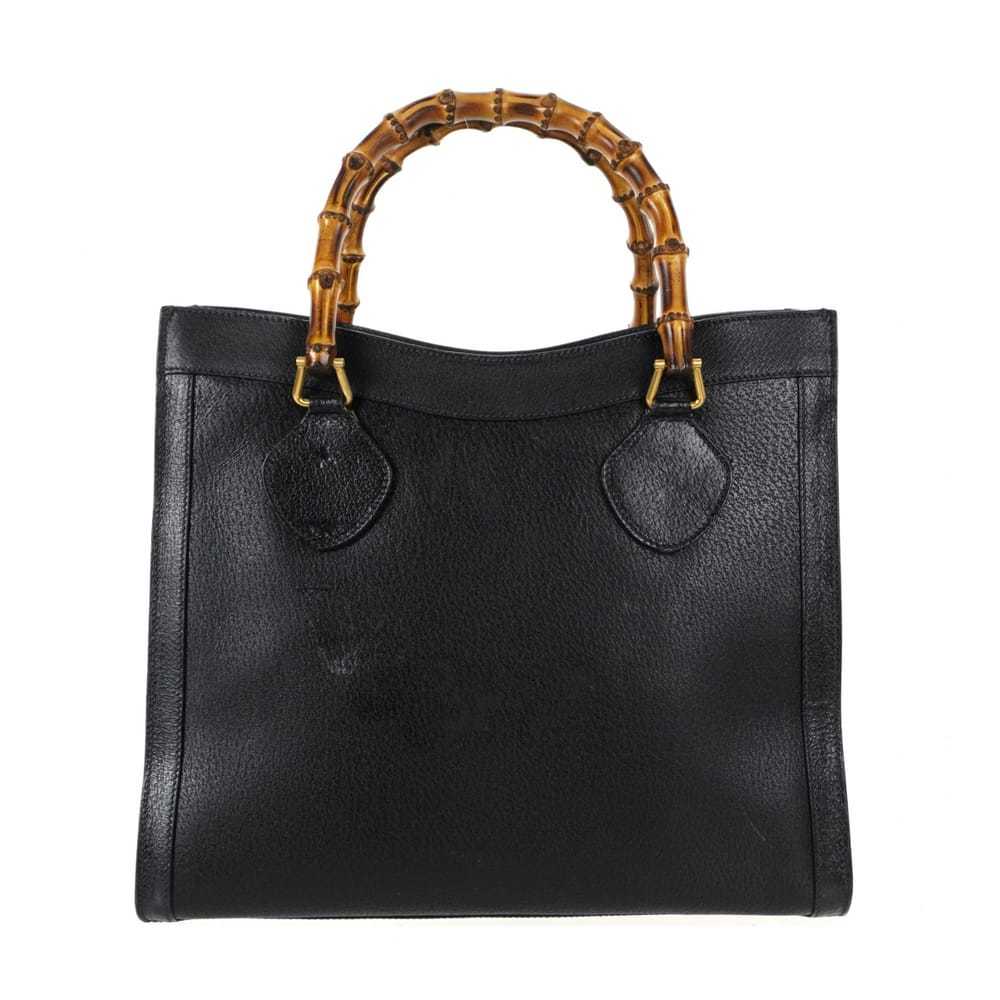 Gucci Diana Bamboo leather tote - image 6