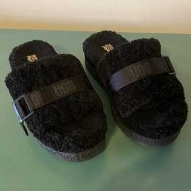 Ugg Plush Platform Slides - image 1