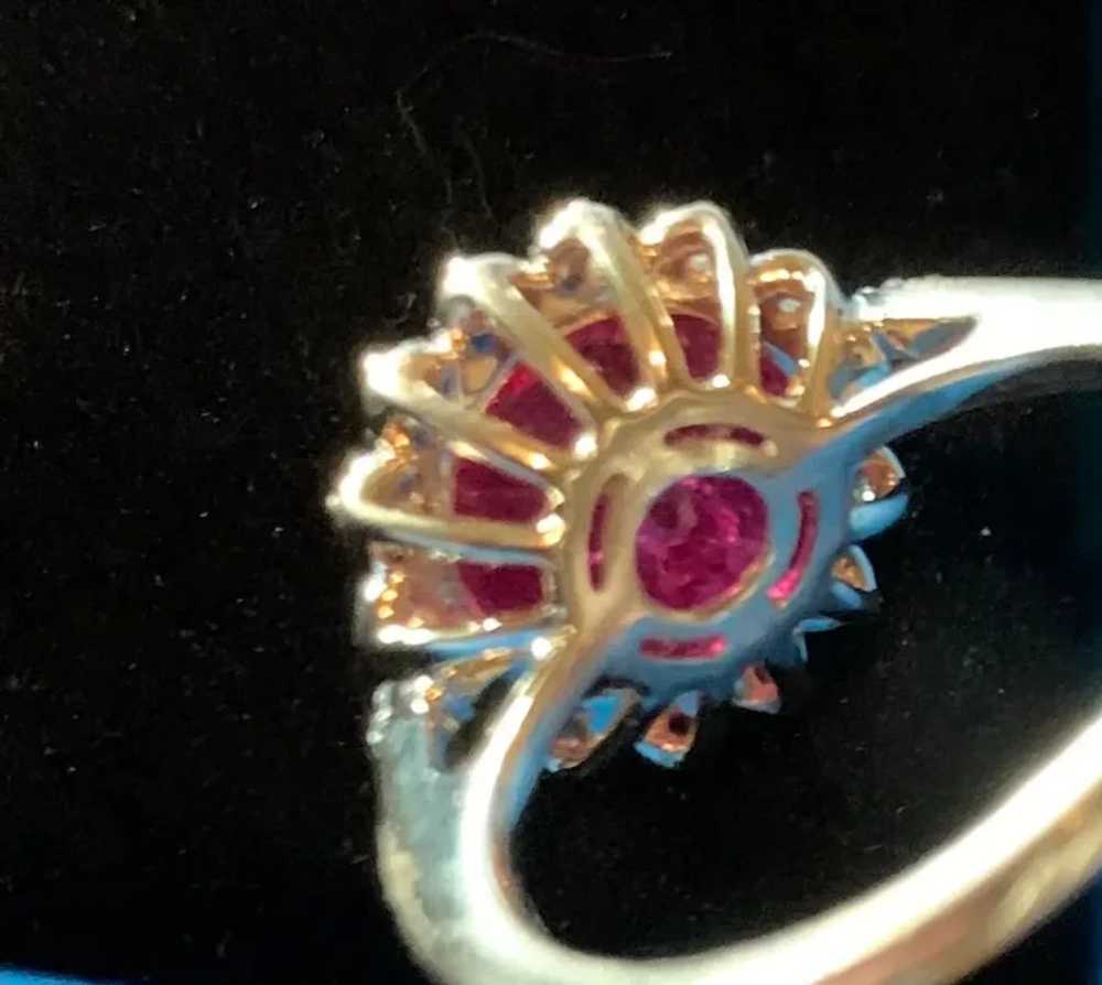 5 Ct Ruby Ring in 10k Gold~ Stunning~Gift Giving … - image 7