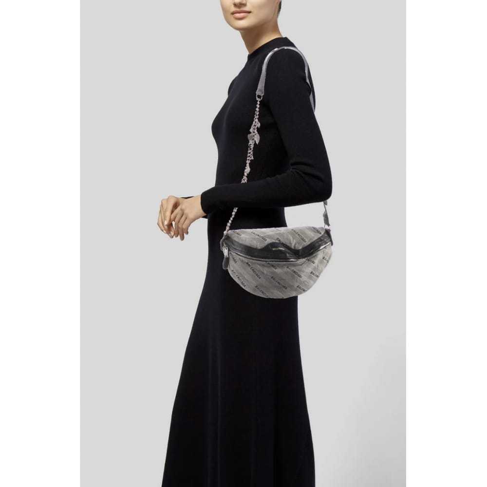Shop BALENCIAGA Casual Style Nylon 2WAY Purses Crossbody Logo Bucket Bags  (619458 9MIRN 1091, 656682 9MIRN 1091) by LAURELK