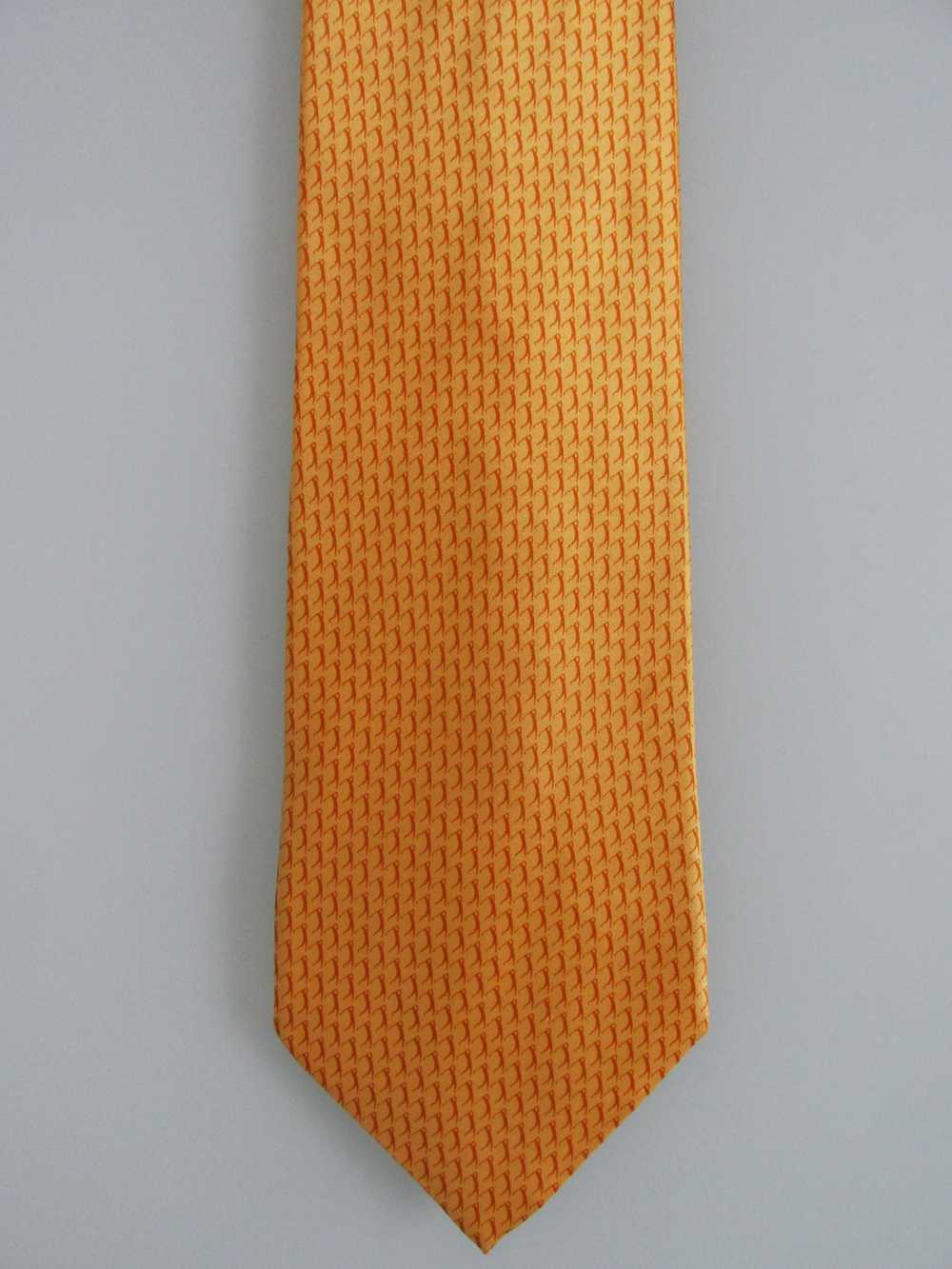 Alfred Dunhill Dunhill Men's Silk "Golf" Tie - image 2