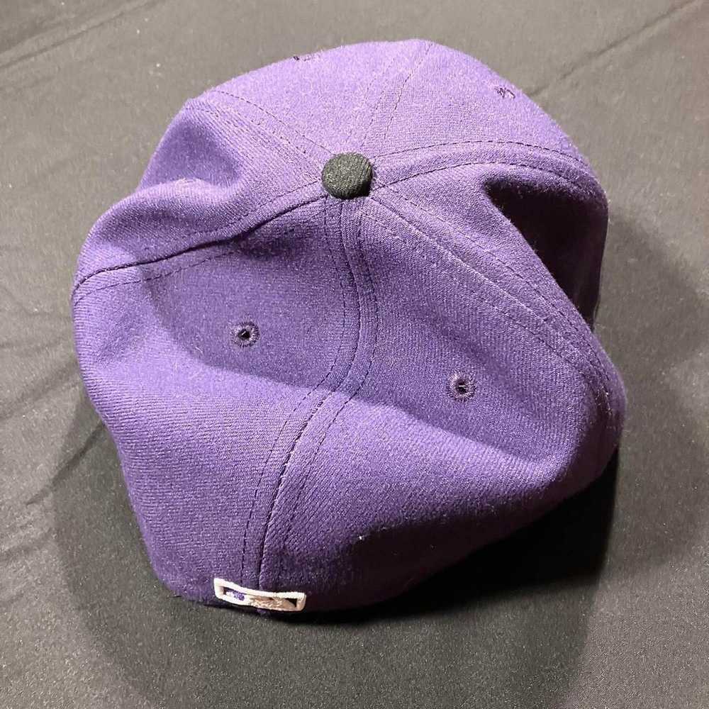 New Era Colorado Rockies Purple MLB Fitted Hat - image 5