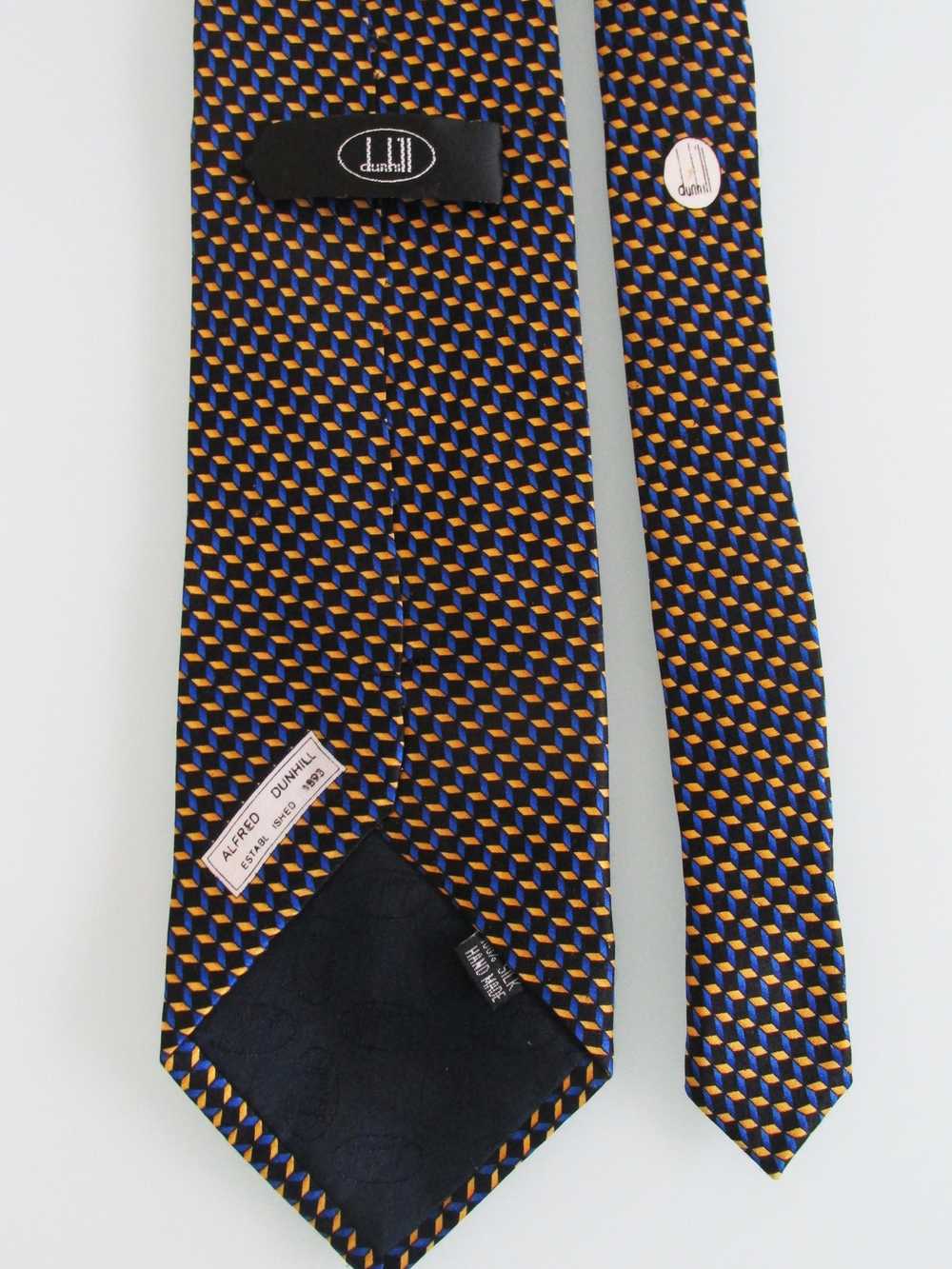 Alfred Dunhill Dunhill Men's Silk Tie - image 4