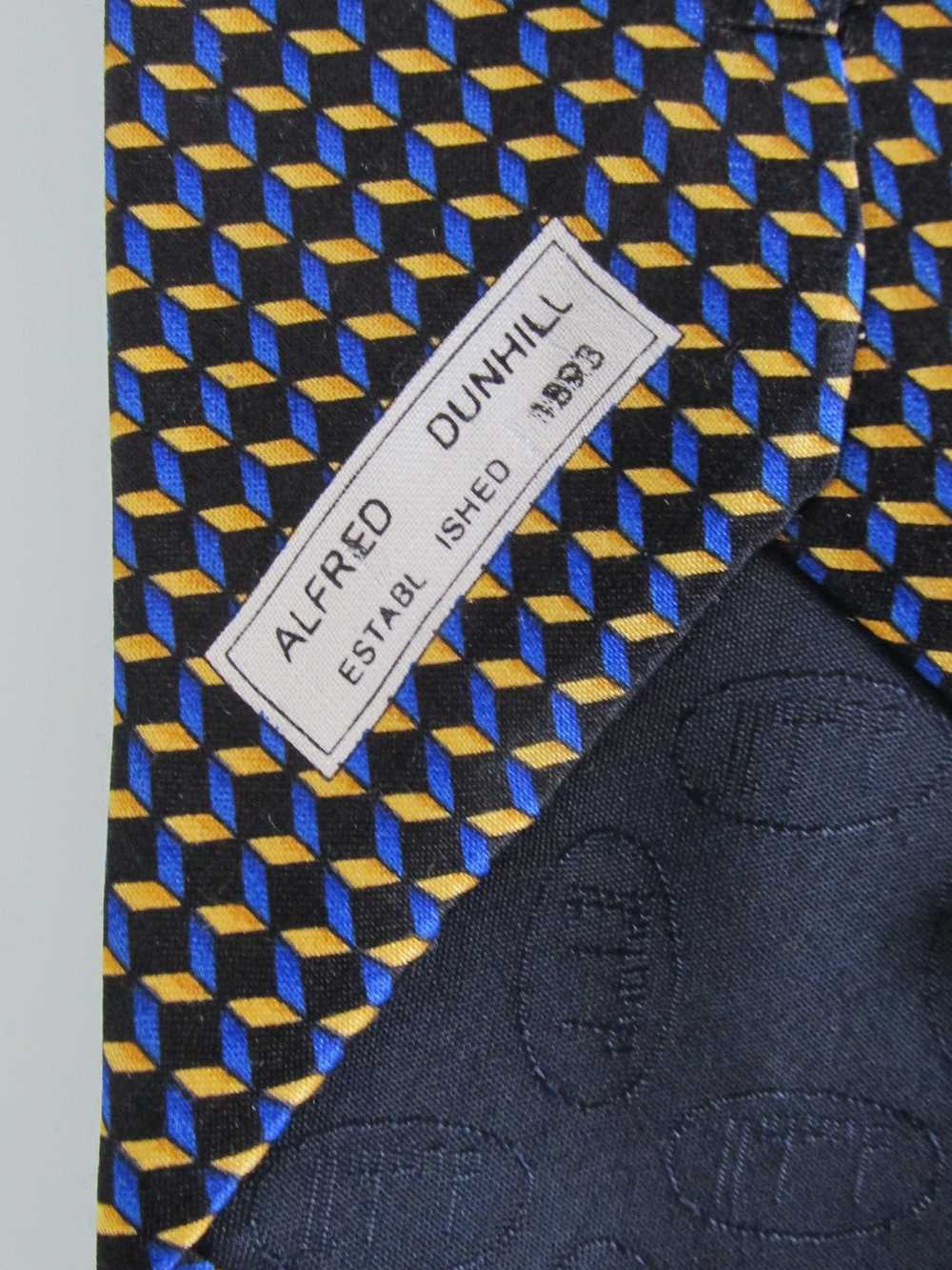 Alfred Dunhill Dunhill Men's Silk Tie - image 5