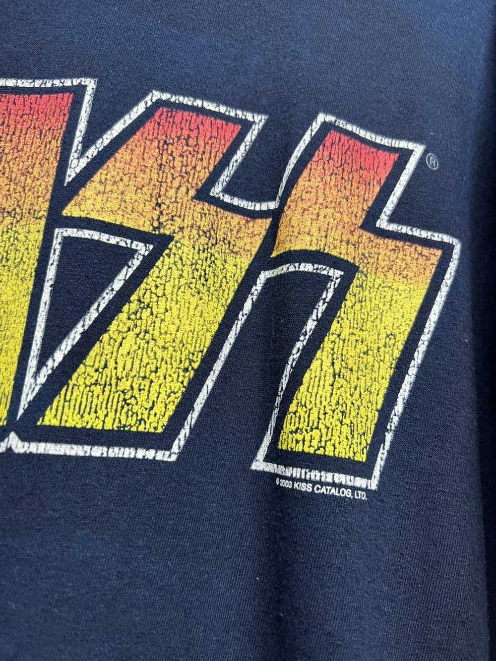 Band Tees × Kith × Rock T Shirt Vintage 2003 Kiss… - image 4