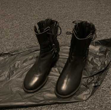 ☆haider ackermann レザーロングブーツ　サイズ37　ブラック Leather boots Haider Ackermann Black size 37.5 EU in Leather