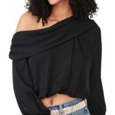 By Together Black Off The Shoulder Drop Shoulder … - image 1