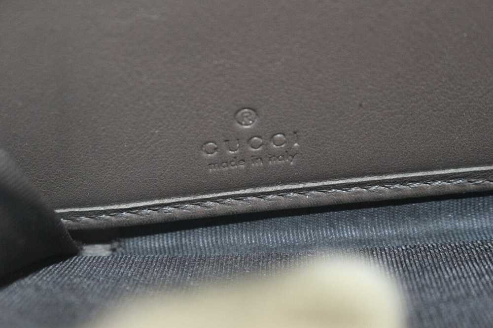 Gucci GUCCI Rare Supreme Canvas Zippy with Web St… - image 5