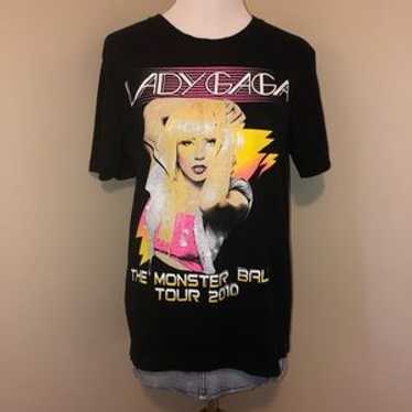 Lady Gaga THE MONSTER BALL TOUR2010 Tシャツ Vintage 90s Lady Gaga Monster Ball Tour T-shirt Cotton All
