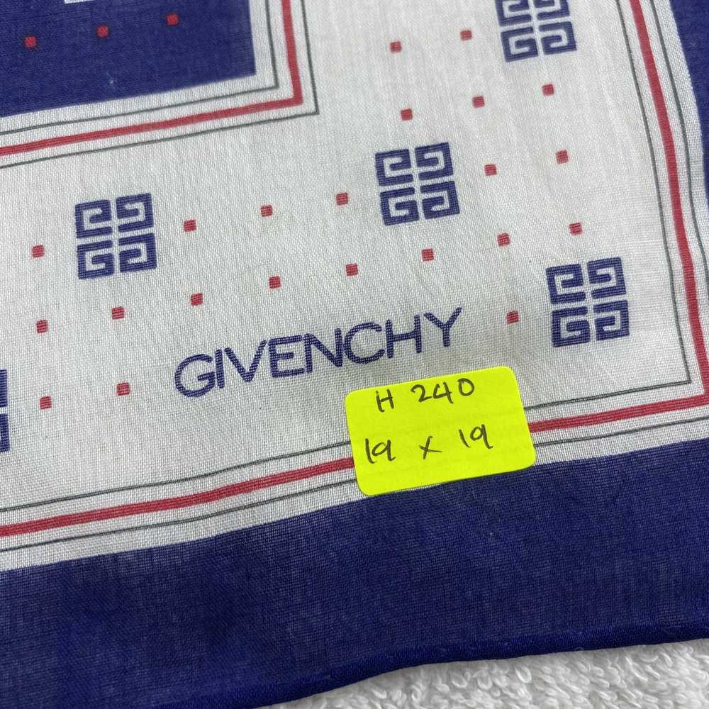 Vintage Givenchy Handkerchief / Neckerchief / Ban… - image 5