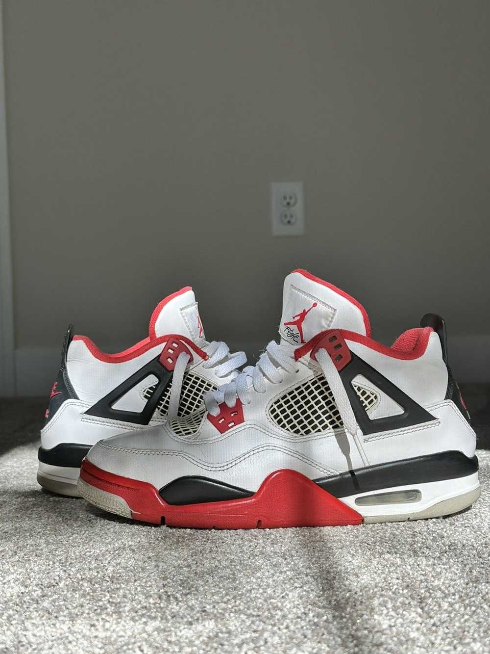 Jordan Brand × Nike 2020 Jordan 4 Nike Fire Red - image 1