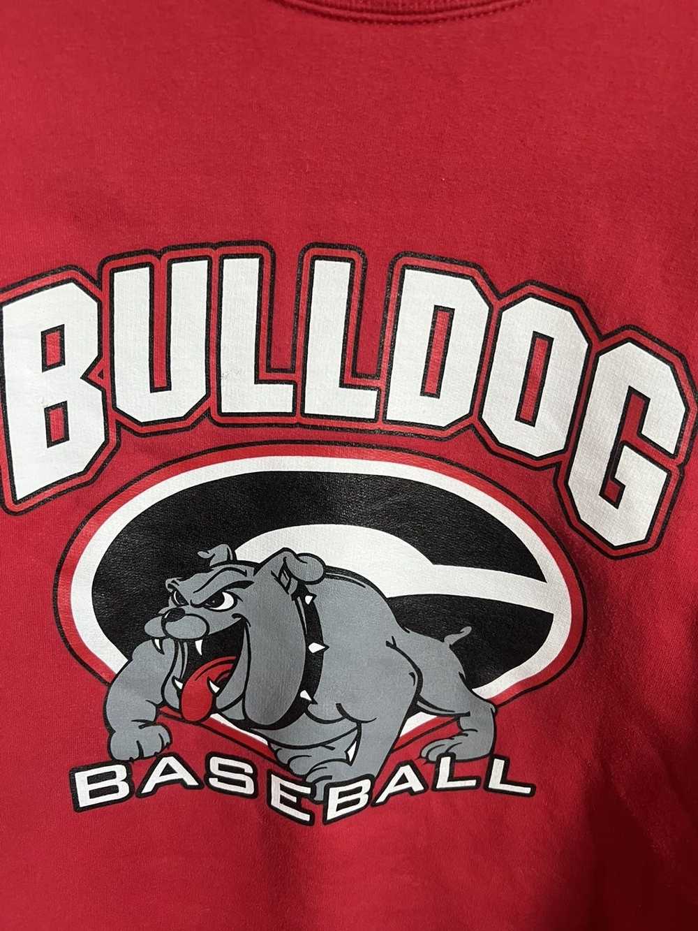Vintage Vintage Georgia Bulldogs baseball sweatsh… - image 4