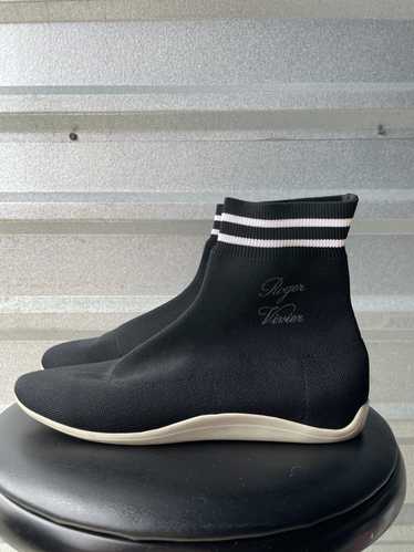 Roger Vivier Roger Vivier Black Sock Sneakers