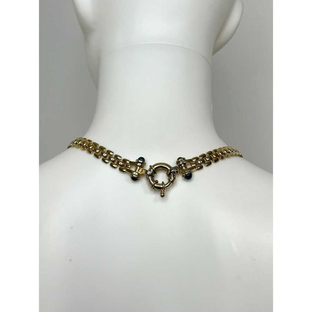 Other Gold Tone Vintage Shiny Women’s Necklace 16… - image 2
