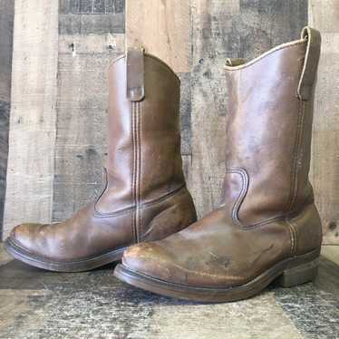 Red Wing Red Wing Vtg Pull On Soft Toe Work Boots 