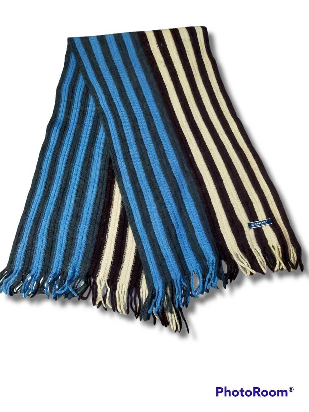 Cricket & Co CRICKET HANDCRAFT STRIPE WINTER SCAR… - image 2