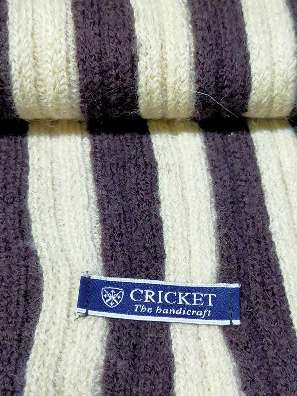 Cricket & Co CRICKET HANDCRAFT STRIPE WINTER SCAR… - image 4